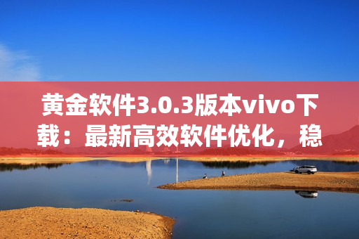 黄金软件3.0.3版本vivo下载：最新高效软件优化，稳定性升级(1)