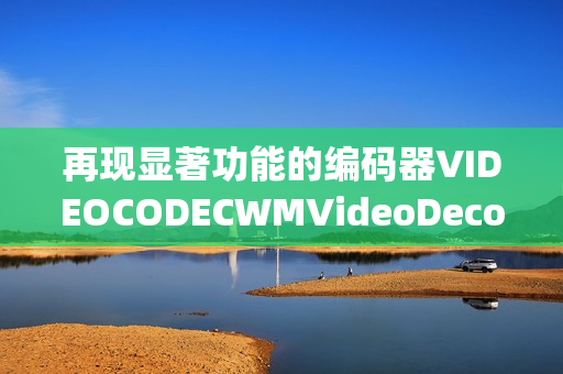 再现显著功能的编码器VIDEOCODECWMVideoDecoder(1)