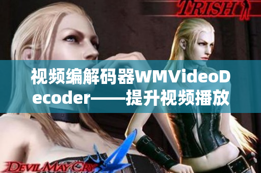 视频编解码器WMVideoDecoder——提升视频播放效果