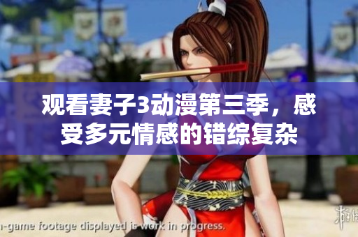 观看妻子3动漫第三季，感受多元情感的错综复杂