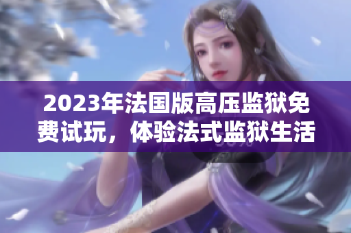 2023年法国版高压监狱免费试玩，体验法式监狱生活