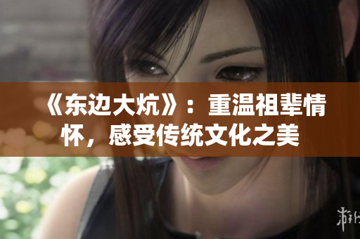 《东边大炕》：重温祖辈情怀，感受传统文化之美