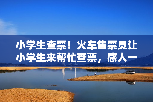 小学生查票！火车售票员让小学生来帮忙查票，感人一幕！