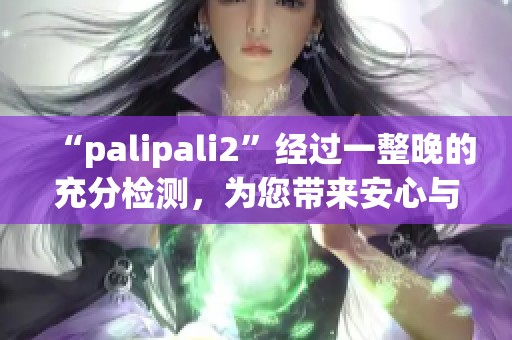 “palipali2”经过一整晚的充分检测，为您带来安心与可靠。(1)