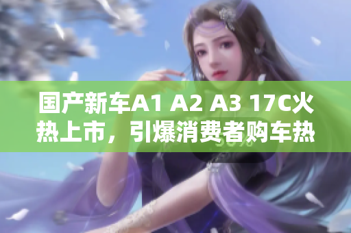 国产新车A1 A2 A3 17C火热上市，引爆消费者购车热潮