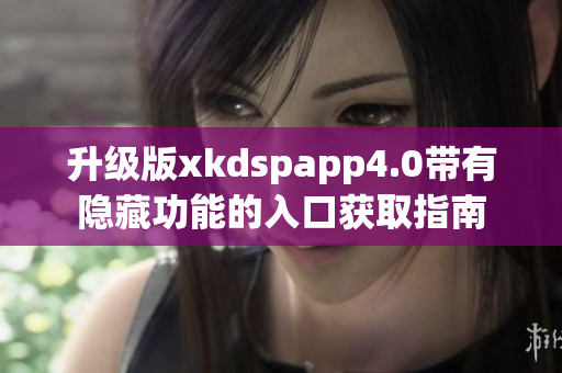升级版xkdspapp4.0带有隐藏功能的入口获取指南