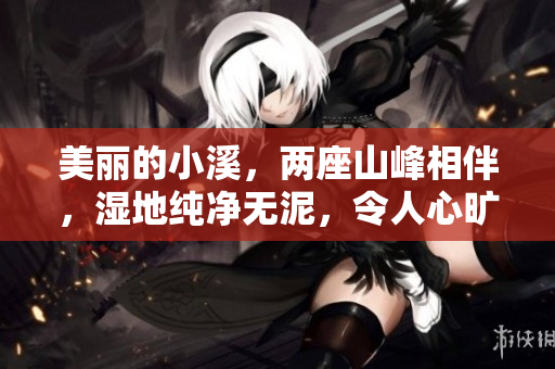 美丽的小溪，两座山峰相伴，湿地纯净无泥，令人心旷神怡