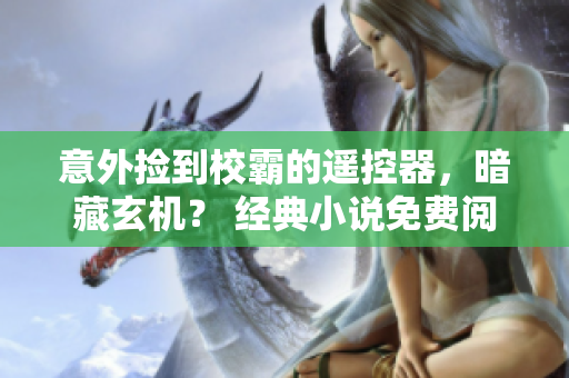 意外捡到校霸的遥控器，暗藏玄机？ 经典小说免费阅读