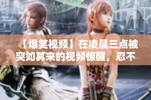 【爆笑视频】在凌晨三点被突如其来的视频惊醒，忍不住大声笑出来！