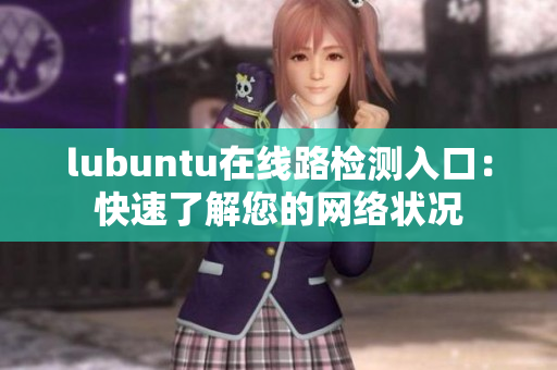 lubuntu在线路检测入口：快速了解您的网络状况