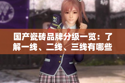国产瓷砖品牌分级一览：了解一线、二线、三线有哪些品牌
