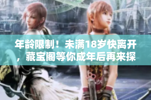 年龄限制！未满18岁快离开，藏宝阁等你成年后再来探寻。