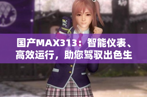 国产MAX313：智能仪表、高效运行，助您驾驭出色生活