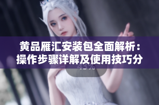 黄品雁汇安装包全面解析：操作步骤详解及使用技巧分享