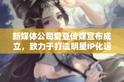 新媒体公司爱豆传媒宣布成立，致力于打造明星IP化运营平台