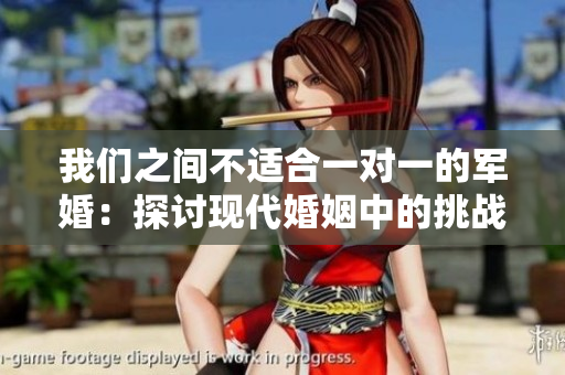 我们之间不适合一对一的军婚：探讨现代婚姻中的挑战与解决策略