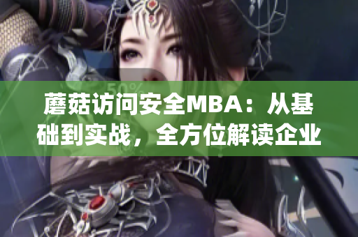 蘑菇访问安全MBA：从基础到实战，全方位解读企业网络安全管理(1)