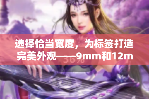 选择恰当宽度，为标签打造完美外观——9mm和12mm色带的比较