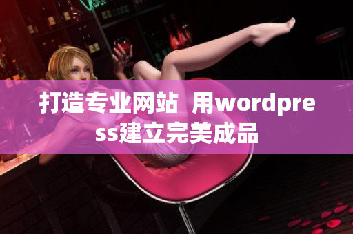 打造专业网站  用wordpress建立完美成品