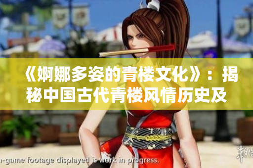 《婀娜多姿的青楼文化》：揭秘中国古代青楼风情历史及文艺表现