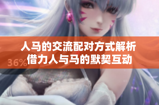 人马的交流配对方式解析 借力人与马的默契互动