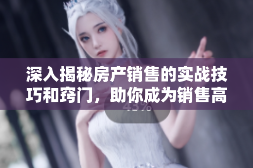 深入揭秘房产销售的实战技巧和窍门，助你成为销售高手