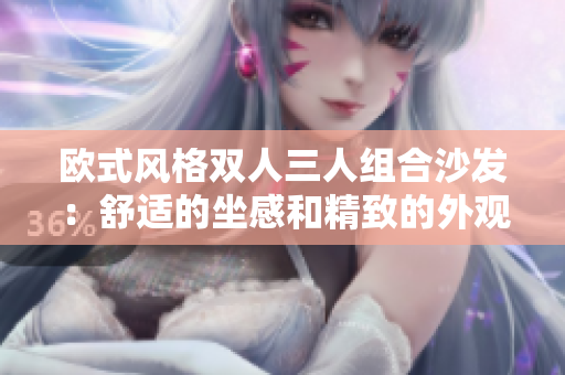 欧式风格双人三人组合沙发：舒适的坐感和精致的外观完美呈现