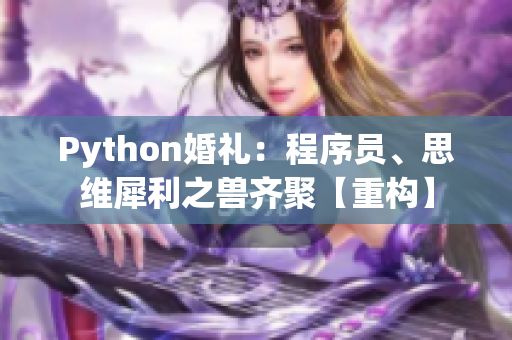 Python婚礼：程序员、思维犀利之兽齐聚【重构】