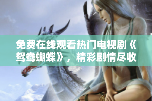 免费在线观看热门电视剧《鸳鸯蝴蝶》，精彩剧情尽收眼底