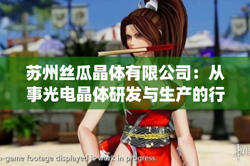 苏州丝瓜晶体有限公司：从事光电晶体研发与生产的行业领军者(1)