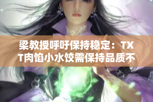 梁教授呼吁保持稳定：TXT肉馅小水饺需保持品质不变！