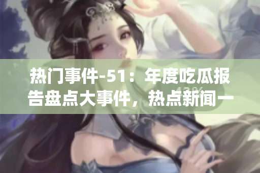 热门事件-51：年度吃瓜报告盘点大事件，热点新闻一网打尽(1)