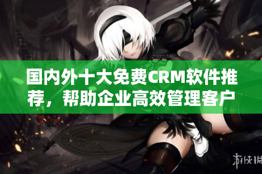 国内外十大免费CRM软件推荐，帮助企业高效管理客户关系
