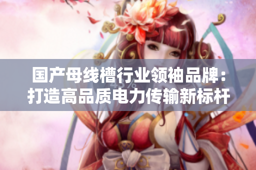 国产母线槽行业领袖品牌：打造高品质电力传输新标杆