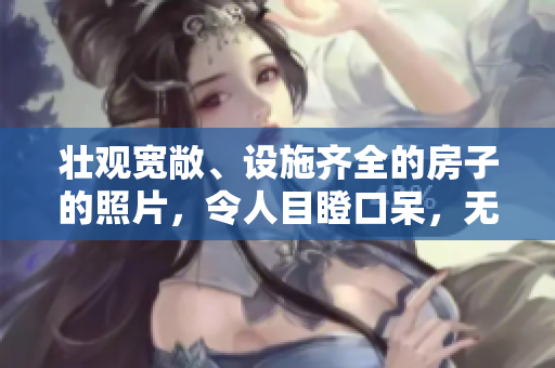 壮观宽敞、设施齐全的房子的照片，令人目瞪口呆，无法想象的大小