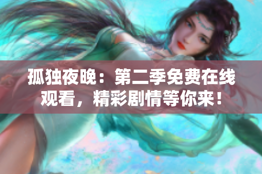 孤独夜晚：第二季免费在线观看，精彩剧情等你来！