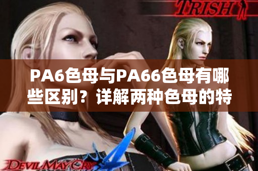 PA6色母与PA66色母有哪些区别？详解两种色母的特点及应用
