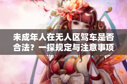 未成年人在无人区驾车是否合法？一探规定与注意事项！