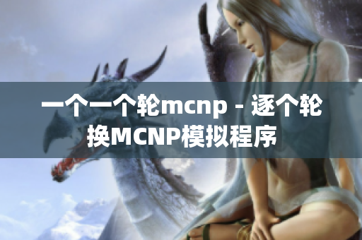 一个一个轮mcnp - 逐个轮换MCNP模拟程序