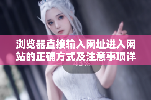 浏览器直接输入网址进入网站的正确方式及注意事项详解