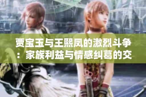 贾宝玉与王熙凤的激烈斗争：家族利益与情感纠葛的交锋