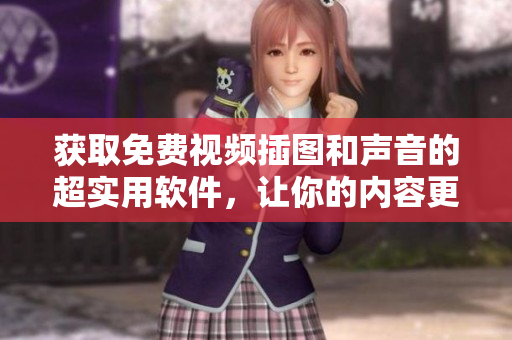 获取免费视频插图和声音的超实用软件，让你的内容更丰富有趣