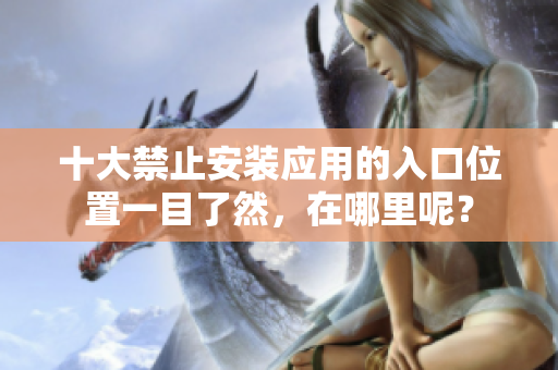 十大禁止安装应用的入口位置一目了然，在哪里呢？