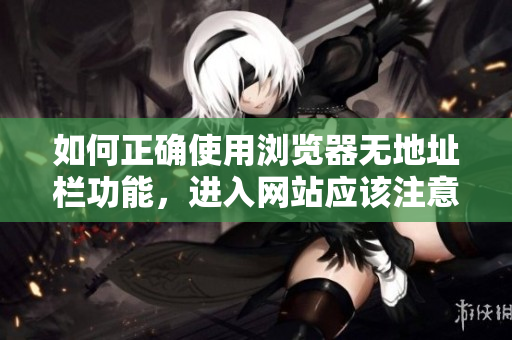如何正确使用浏览器无地址栏功能，进入网站应该注意的事项