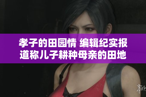 孝子的田园情 编辑纪实报道称儿子耕种母亲的田地