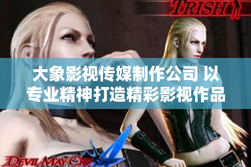 大象影视传媒制作公司 以专业精神打造精彩影视作品