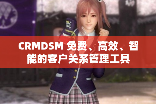 CRMDSM 免费、高效、智能的客户关系管理工具