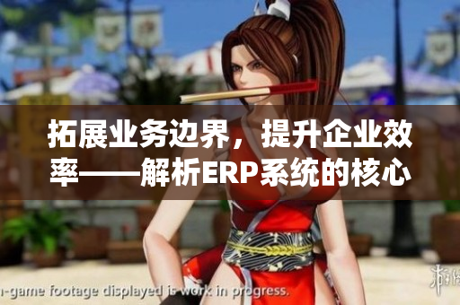 拓展业务边界，提升企业效率——解析ERP系统的核心功能