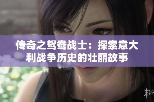 传奇之鸳鸯战士：探索意大利战争历史的壮丽故事