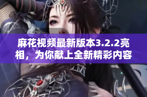 麻花视频最新版本3.2.2亮相，为你献上全新精彩内容！